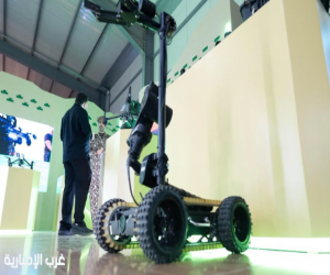 قوات أمن المنشآت تستعرض عربة لكشف وإزالة الأجسام الغريبة في معرض الطيران العام 2025