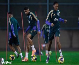 الأخضر يواصل تحضيراته لمواجهة عمان في كأس العرب