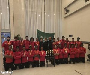 القادسية وصيف بطولة المملكة للمصارعة الشاطئية بـ 10 ميداليات