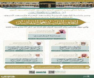 رئاسة الشؤون الدينية تطلق دورة علمية لقاصدي المسجد الحرام لتعزيز فهم المناسك