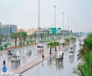 أجواء غير مستقرة الثلاثاء.. أمطار رعدية وزخات بَرَد ورياح نشطة تضرب عدداً من مناطق المملكة"