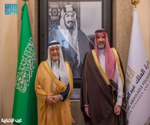 الأمير فيصل بن سلمان يستقبل سمو رئيس مجلس إدارة مركز الملك فيصل للبحوث والدراسات الإسلامية