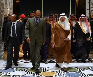 رئيس إريتريا يصل إلى جدة