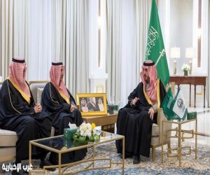 أمير الجوف يستقبل رئيس مجلس إدارة الهيئة السعودية للمقاولين
