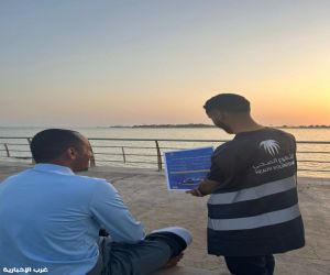 مستشفى الملك عبدالعزيز يفعّل يوم السلامة المرورية في الكورنيش الأوسط