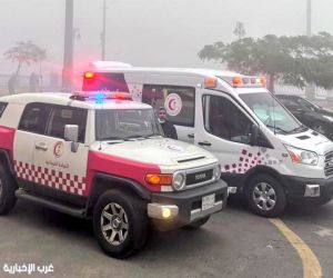 الهلال الأحمر بعسير يرفع الجاهزية الإسعافية تحسّبًا للتقلبات الجوية