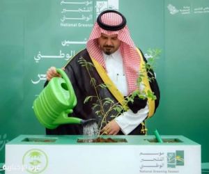 تدشين مبادرة لتشجير مدارس المدينة المنورة بزراعة 200 ألف شجرة