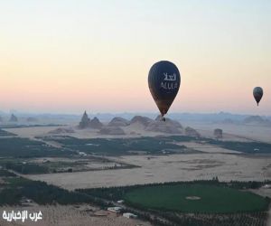 رحلات مناطيد العُلا تحلّق بالإقبال خلال الموسم الشتوي