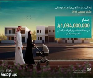 «الصندوق العقاري» يودِع أكثر من مليار ريال و34 لمستفيدي برنامج الدعم السكني لشهر ديسمبر