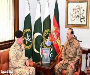 قائد الدفاع الباكستاني يبحث مع رئيس الأركان الأردني سبل تعزيز التعاون العسكري