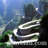 بوابة السماء أغرب الاماكن السياحية فى الصين!  "صور"