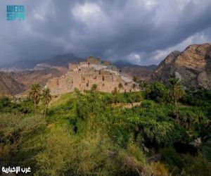 ما سبب تدفق الماء طوال العام في قرية ذي عين؟