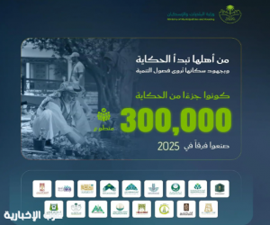 أكثر من 300 ألف متطوع ومتطوعة يشاركون في مبادرات البلديات والإسكان خلال 2025
