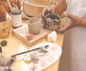 ورشة جازان لتعليم فنون الخزف التقليدي