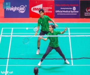 "الريشة الطائرة" تحقق إنجازًا عالميًا بوصول لاعبيها "عامر" و"نبيهة" إلى قائمة تصنيف أفضل 20 عالميًا