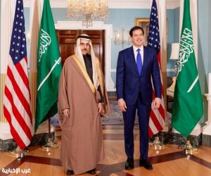 وزير الخارجية يلتقي نظيره الأمريكي في واشنطن