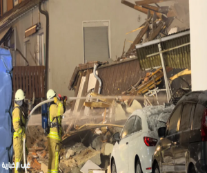 انفجار يدمّر مبنى سكني في ألبشتات بألمانيا وإجلاء السكان المجاورين