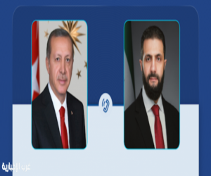 الشرع وأردوغان يبحثان هاتفيًا مستجدات سوريا وتعزيز الأمن والاستقرار