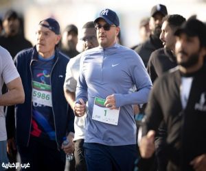 محافظ الأحساء يتقدّم المتسابقين في ماراثون "الحسا تركض 2026" ويتوّج الفائزين