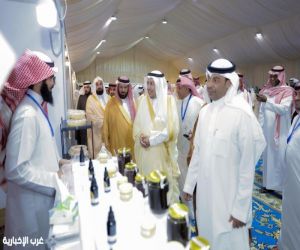 ‏محافظ العرضيات يدشّن مهرجان العسل العاشر