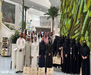 زيارة ميدانية لمستفيدي مشروع أثر إلى إدارة المسؤولية المجتمعية بشركة سبكيم