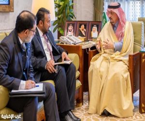 أمير الرياض يستقبل سفير جمهورية موريشيوس بمناسبة تعيينه