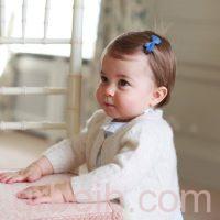 بالصور .. *نشر صور جديدة للأميرة تشارلوت*ابنة الأمير وليام*قبل أن تتم عامها الأول