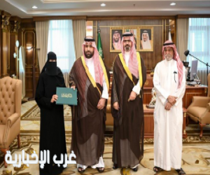 أمير جازان يكرّم المواطنة ليلى مجرشي لموقفها البطولي في إنقاذ أسرة من حادث مروري