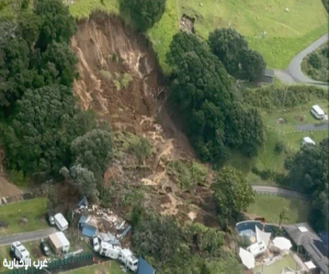 نيوزيلندا تواجه فيضانات وانهيارات أرضية بعد تسجيل أمطار قياسية في "تورانجا"