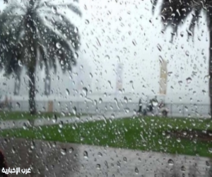 «الأرصاد» ينبه من أمطار متوسطة إلى غزيرة على الحدود الشمالية