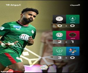 الاهلي ينتصر على نيوم والاتفاق يواصل انتصاراته بفوزه على الخلود