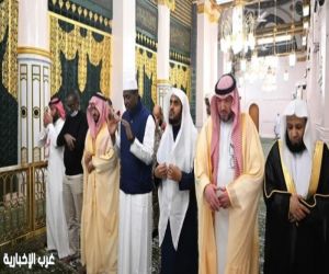 رئيس وزراء مالي يزور المسجد النبوي الشريف