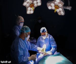 النعيرية العام يجري عملية نوعية لإزالة ورم نادر بالكاحل