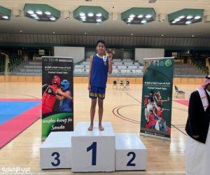 سعود العقيل يتوَّج بطلاً للمملكة 2026 في الووشو كونغ فو وزن 48 كجم