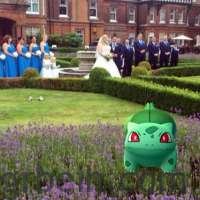 حفل زفاف يتحول إلى مكان لصيد البوكيمون