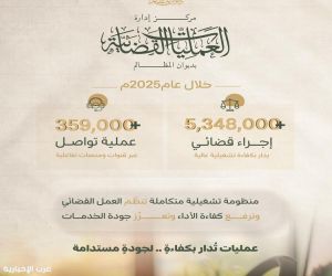 ديوان المظالم ينجز أكثر من 5 ملايين إجراء قضائي في 2025