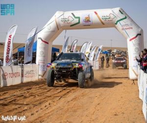 انطلاق المرحلة الأولى لرالي باها حائل تويوتا 2026"