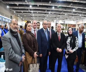 مجاهد يستقبل رئيس الهيئة الوطنية للصحافة وقياداتها بمعرض القاهرة الدولي للكتاب