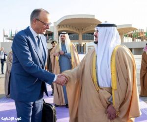 المستشار الألماني يغادر الرياض بعد زيارة رسمية للمملكة