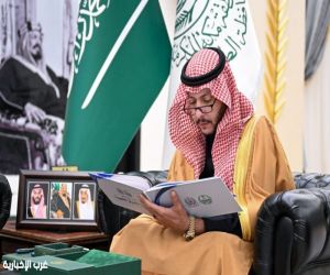 الأمير سعود بن نهار يتسلم تقرير إدارة الدفاع المدني بالطائف..