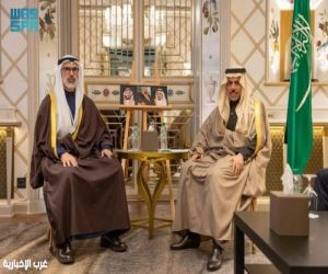 سمو وزير الخارجية يلتقي وزير خارجية دولة الكويت
