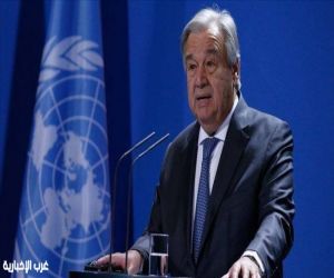 غوتيريش يدين استئناف إسرائيل تسجيل الأراضي في الضفة الغربية ويحذر من تقويض حل الدولتين