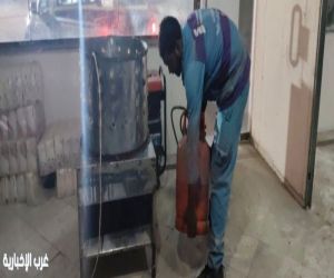 أمانة جدة تضبط مسلخ دواجن مخالفًا في بريمان