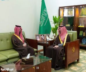 محافظ الخرج يستقبل مدير منطقة محافظات الرياض بشركة stc