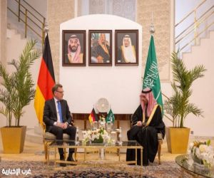 وزير الخارجية يستقبل نظيره الألماني في الرياض ويبحثان تطورات الأوضاع في المنطقة