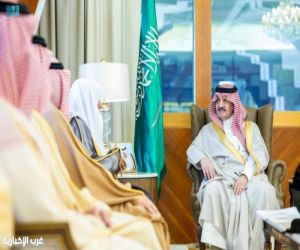 الأمير سعود بن نايف يستقبل رئيس مهرجان الشرقية الدولي لجمال الخيل العربية الأصيلة