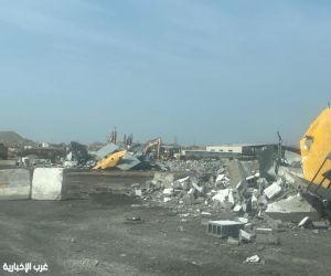 أمانة جدة تزيل تعديات على أرض حكومية بمساحة تتجاوز 74 ألف متر مربع بحي الأجواد