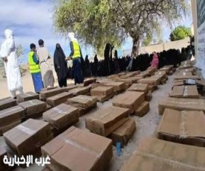 مركز الملك سلمان يوزّع 1,686 كرتون تمر في تشاد