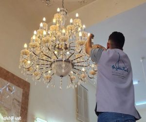 “تعظيم” تهيّئ مساجد مكة لذوي الإعاقة وتنفّذ أعمال التعقيم