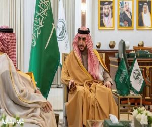 أمير الجوف يستقبل المدير الجديد لفرع المركز الوطني للرقابة على الالتزام البيئي